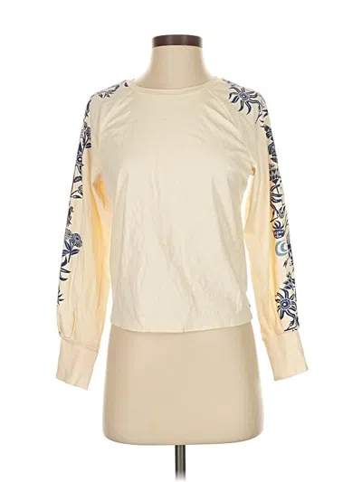 Pre-owned Scotch & Soda Long Sleeve T-shirt In White