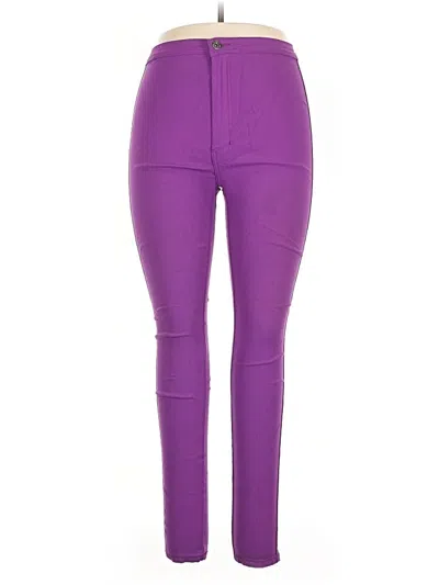 Pre-owned Swank Active Pants In Purple