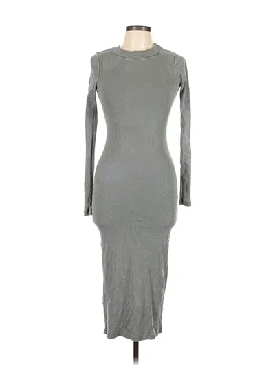 Pre-owned Young Fabulous & Broke Casual Dress In Gray