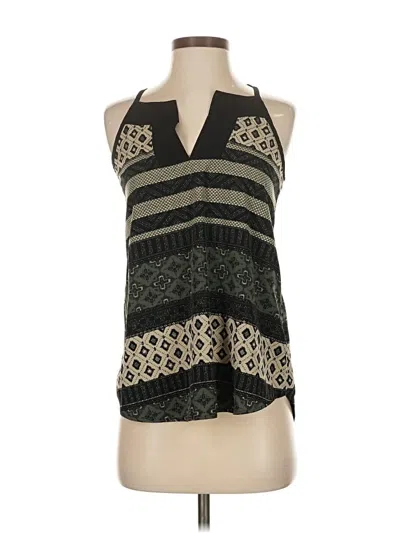 Pre-owned Athleta Sleeveless Blouse In Black