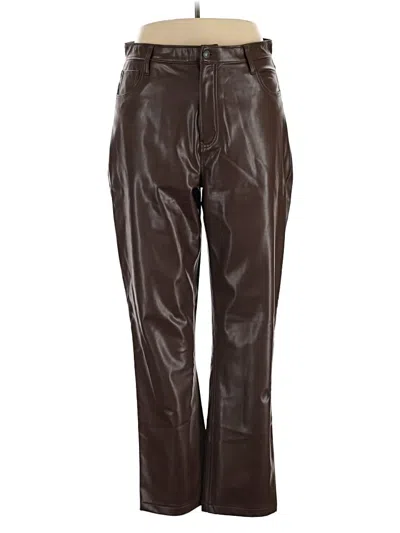 Pre-owned Abercrombie & Fitch Casual Pants In Brown