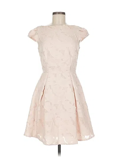 Pre-owned H&m Cocktail Dress In White