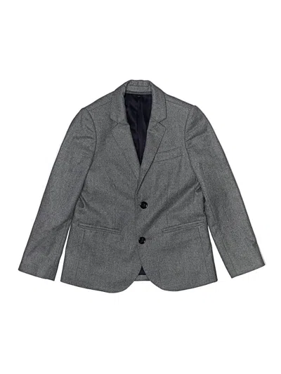 Pre-owned Crewcuts Kids' Blazer Jacket In Gray