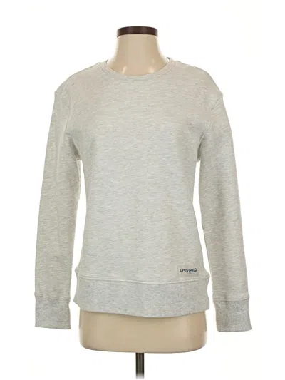 Pre-owned Life Is Good Sweatshirt In Gray