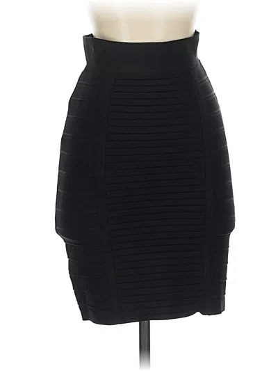 Pre-owned Bcbgmaxazria Formal Skirt In Black