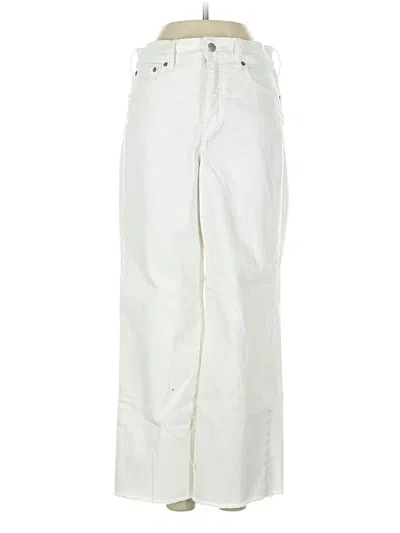Pre-owned J.crew Factory Store Jeans In White