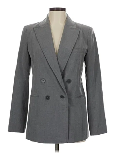 Pre-owned Tahari By Asl Blazer Jacket In Gray