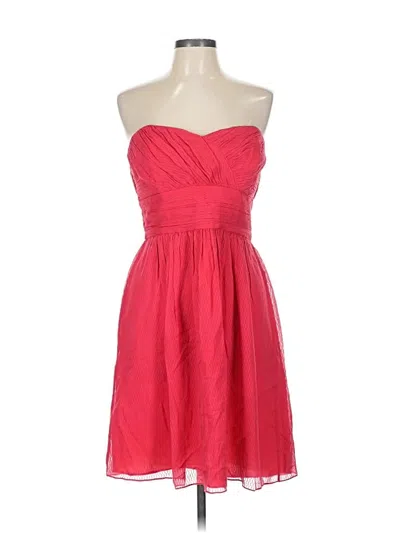 Pre-owned Shoshanna Cocktail Dress In Red