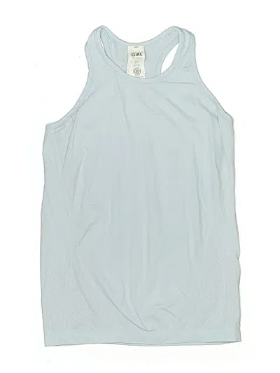 Pre-owned Athleta Girl Kids' Active Tank Top In Blue