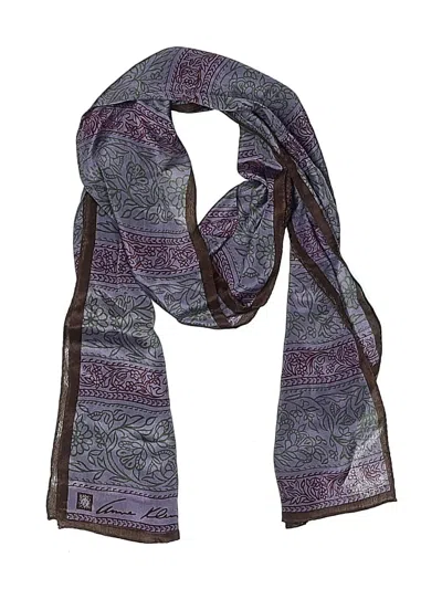 Pre-owned Anne Klein Scarf In Brown