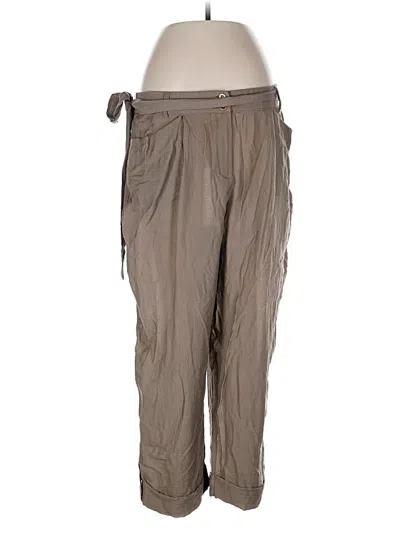 Pre-owned Chico's Khaki Pant In Brown