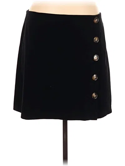 Pre-owned Mud Pie Formal Skirt In Black