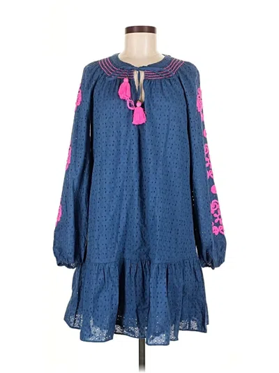 Pre-owned Lilly Pulitzer Casual Dress In Blue