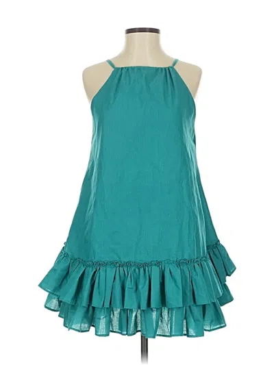 Pre-owned Assorted Brands Cocktail Dress In Blue