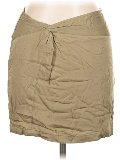 Pre-owned Free People Casual Skirt In Brown