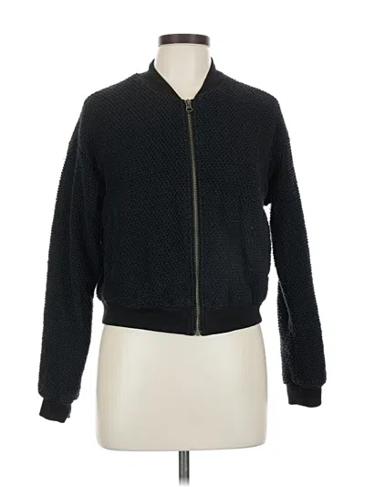 Pre-owned Marine Layer Cardigan Sweater In Black