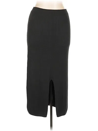 Pre-owned Free People Casual Skirt In Black