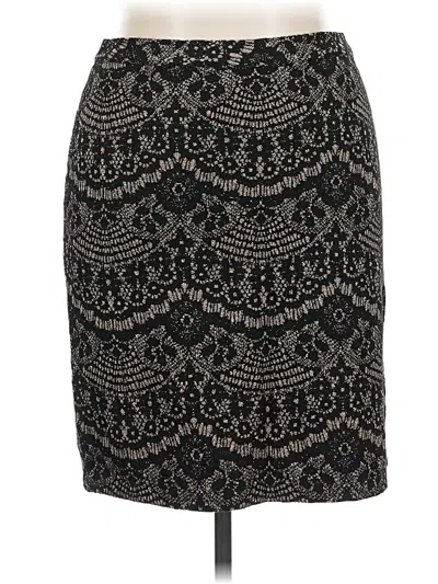 Pre-owned Melissa Paige Formal Skirt In Black