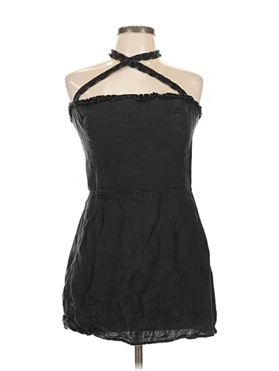 Pre-owned Reformation Cocktail Dress In Black