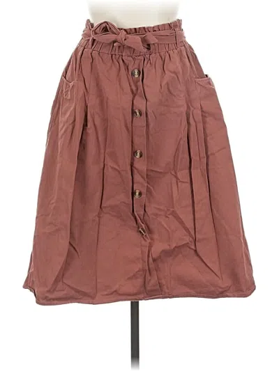Pre-owned Sadie & Sage Casual Skirt In Brown