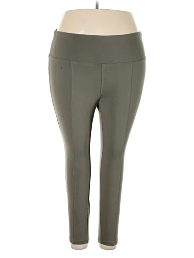 Pre-owned Style & Co Active Pants In Green