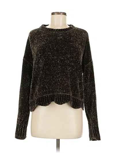 Pre-owned Zara Pullover Sweater In Black