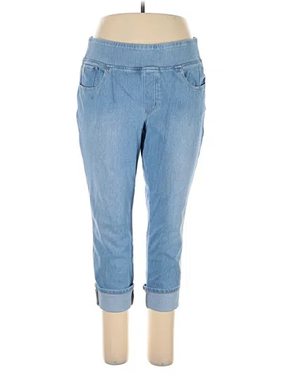 Pre-owned Belle By Kim Gravel Jeans In Blue