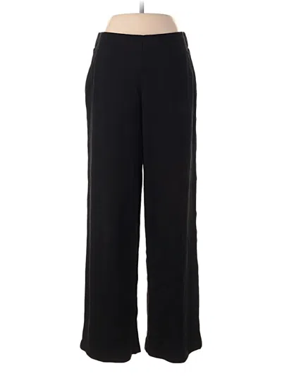 Pre-owned Max Studio Dress Pants In Black