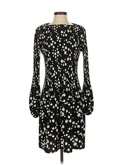 Pre-owned Maje Casual Dress In Black