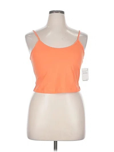 Pre-owned Bp. Tank Top Orange Halter Neckline Tops