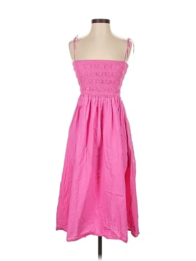 Pre-owned Araminta James Casual Dress In Pink