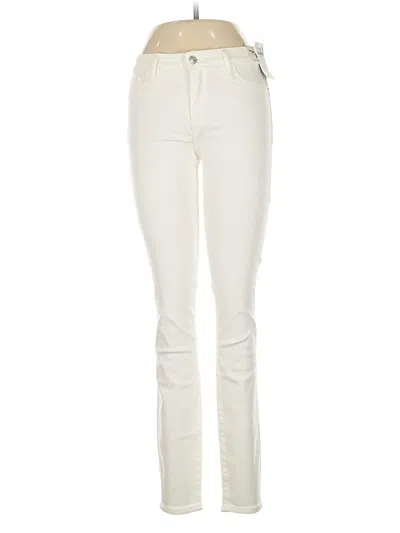 Pre-owned Abercrombie & Fitch Jeans In White