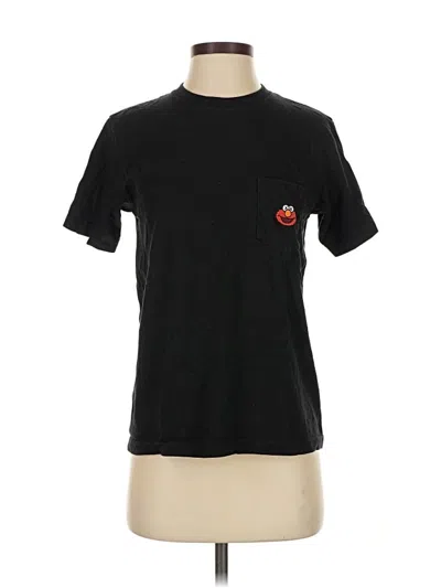 Pre-owned Ut For Uniqlo Short Sleeve T-shirt In Black