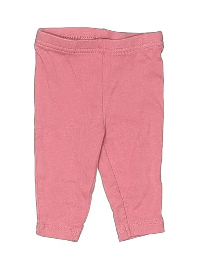 Pre-owned Child Of Mine By Carter's Babies' Casual Pants In Pink