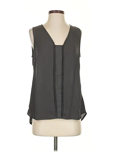 Pre-owned Banana Republic Sleeveless Blouse In Gray