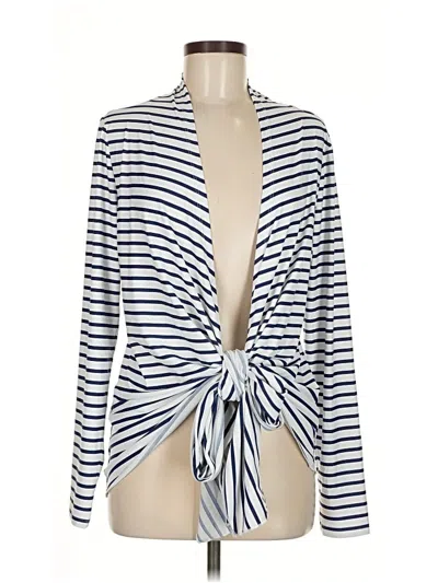 Pre-owned Cabana Life Cardigan Sweater In Blue