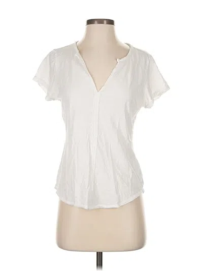 Pre-owned Pilcro Short Sleeve T-shirt In White