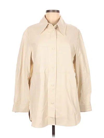 Pre-owned Zara Trenchcoat In White