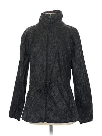 Pre-owned Gaiam Raincoat In Black