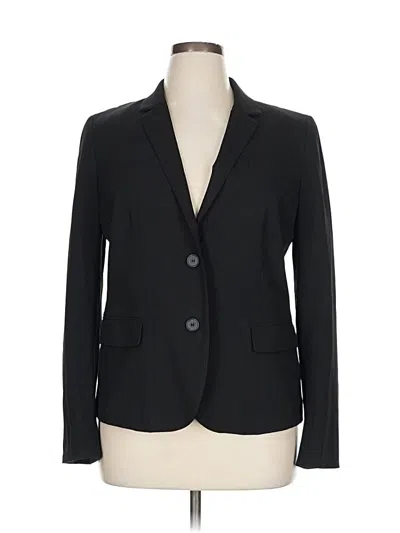 Pre-owned Ann Taylor Blazer Jacket In Black