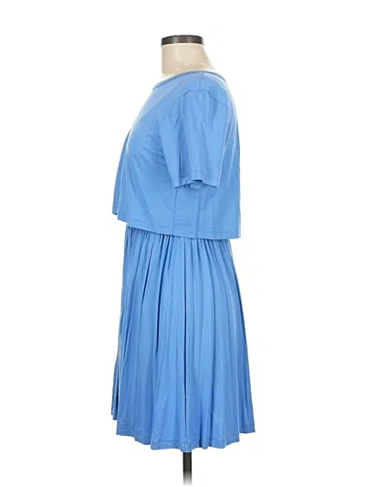 Pre-owned Asos Design Casual Dress In Blue