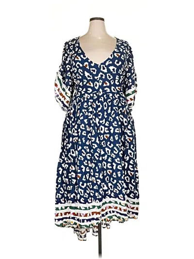 Pre-owned Loralette Casual Dress In Blue