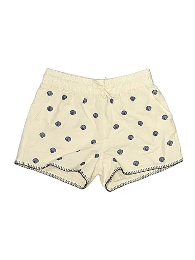 Pre-owned Crewcuts Kids' Board Shorts In White