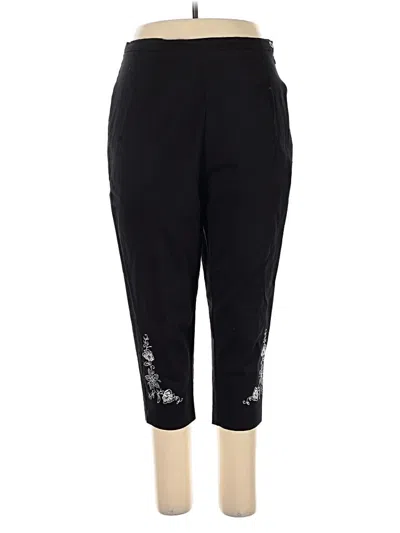 Pre-owned Briggs New York Active Pants In Black