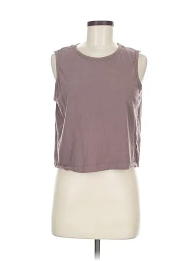 Pre-owned Gap Sleeveless T-shirt In Brown