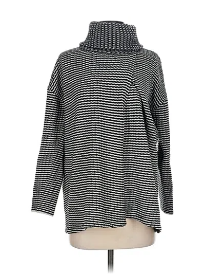 Pre-owned Cabi Turtleneck Sweater In Black