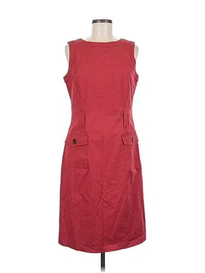 Pre-owned Talbots Casual Dress In Red