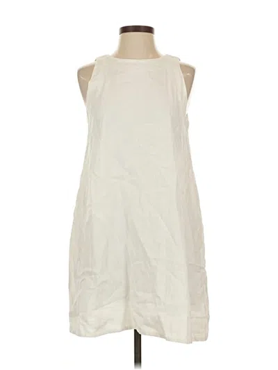 Pre-owned Tuckernuck Casual Dress In White