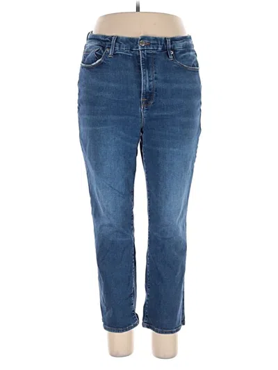 Pre-owned Good American Jeans In Blue
