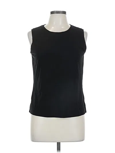 Pre-owned Brooks Brothers Sleeveless T-shirt In Black